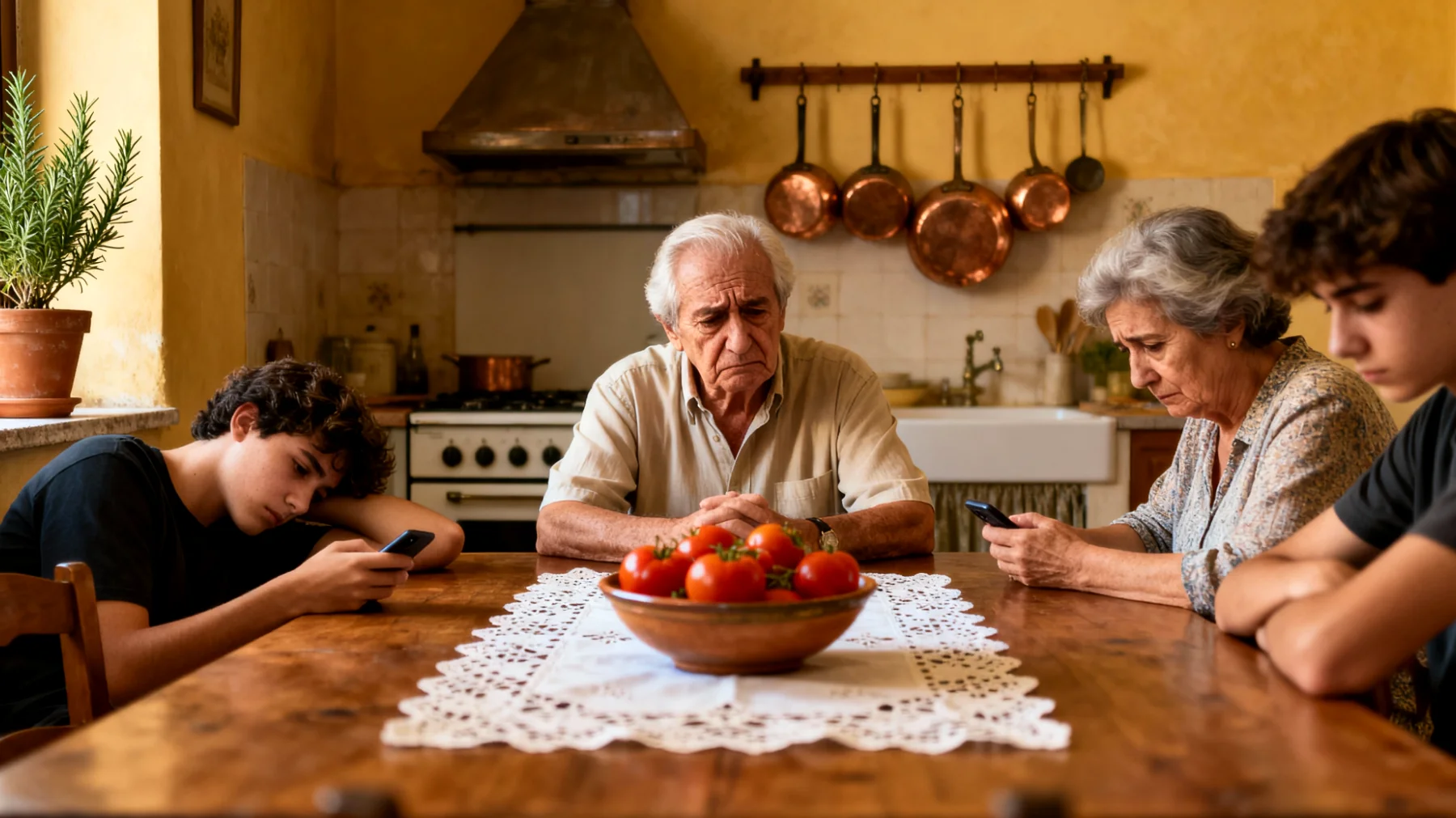 I nonni faticano a comunicare efficacemente con i nipoti giovani adulti, che sembrano distanti e poco disponibili al dialogo. Le conversazioni restano superficiali e i nonni si sentono esclusi dalle scelte di vita importanti dei nipoti, creando incomprensioni e distanza emotiva."