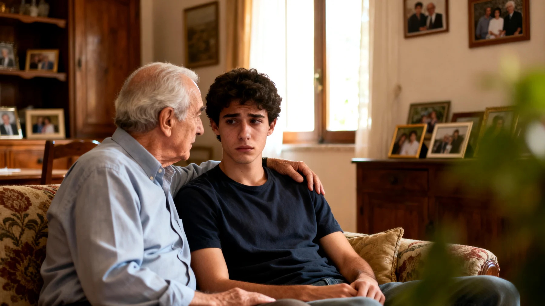 Un nonno si preoccupa perché il nipote giovane adulto mostra scarsa fiducia in se stesso, evita di prendere decisioni importanti e si sminuisce continuamente nonostante le sue capacità"