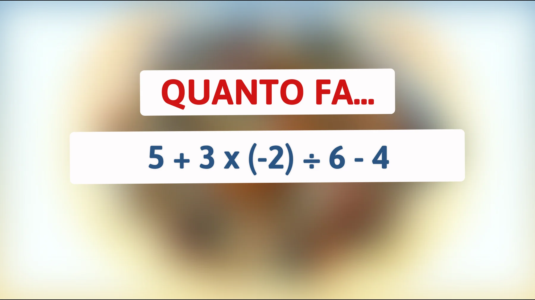 Questo indovinello matematico ha confuso le menti più brillanti: riesci a risolverlo? Scopri se sei tra i pochi che ci riescono!"