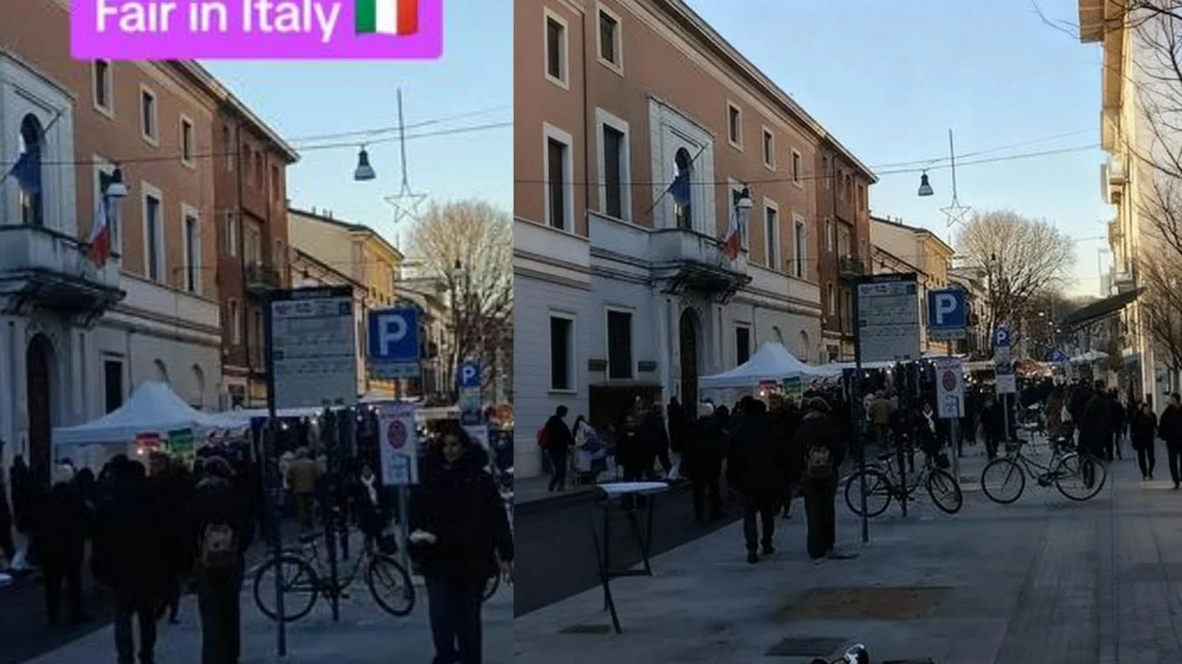 Fiera in Italia 🇮🇹 #italy #viral #trending"