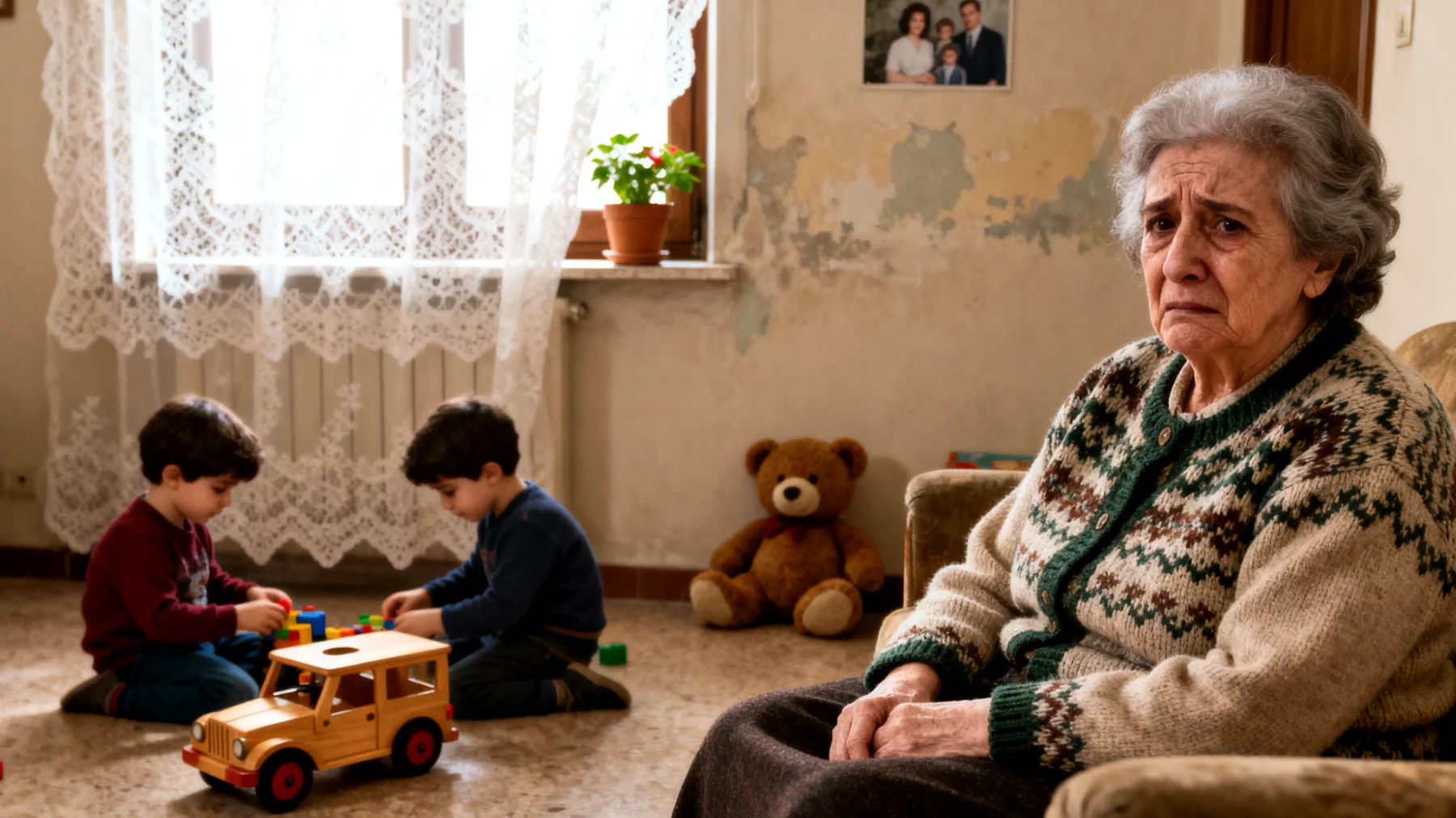 Nonna preoccupata perché i nipoti bambini mostrano poco interesse affettivo verso di lei e preferiscono giocare da soli o con i genitori, evitando il contatto e rifiutando le sue attenzioni"