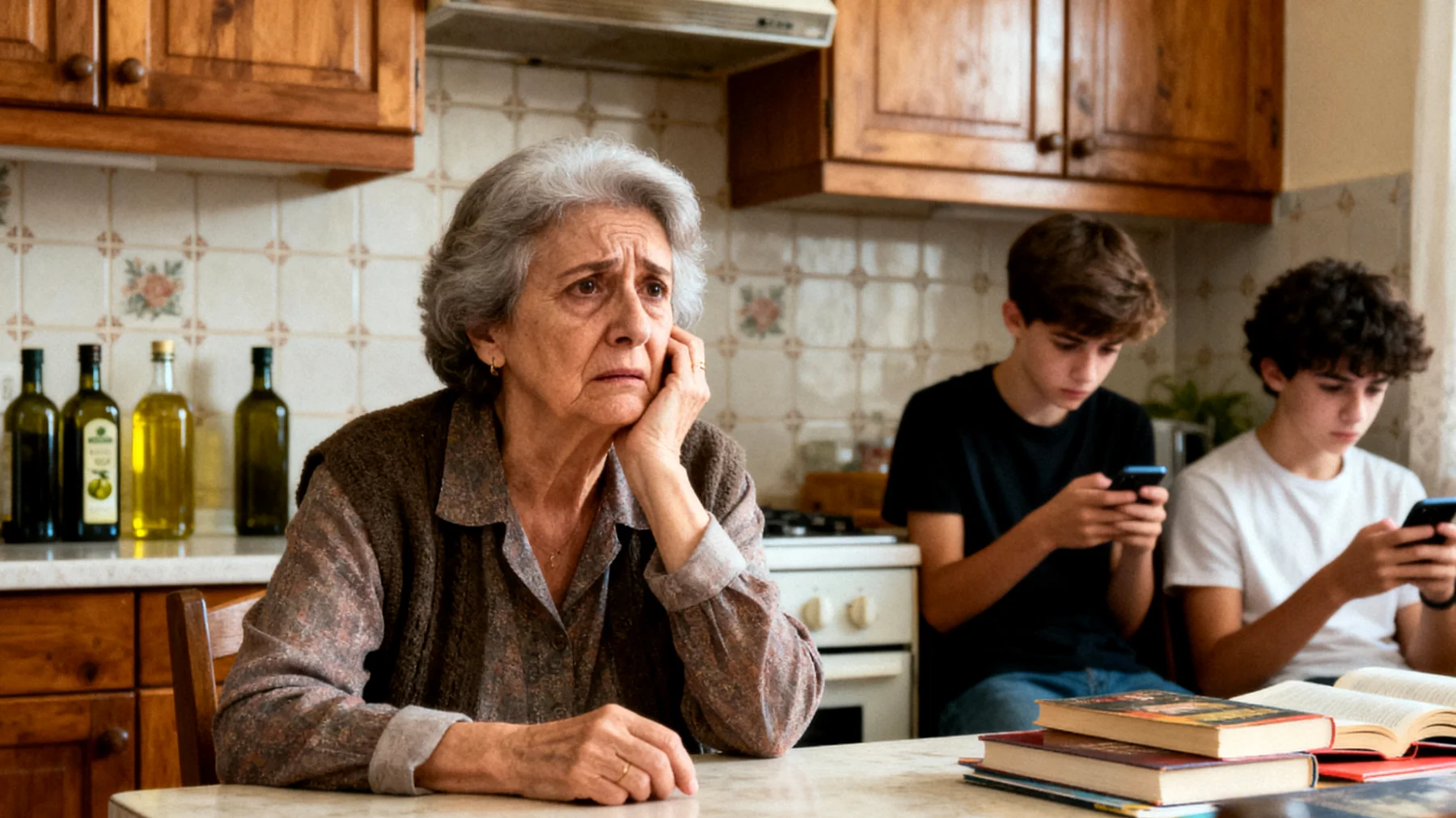 Nonna preoccupata per il futuro dei nipoti adolescenti che mostrano scarso interesse per lo studio e nessun progetto chiaro, teme che non riescano a costruirsi un'indipendenza economica e una vita stabile"