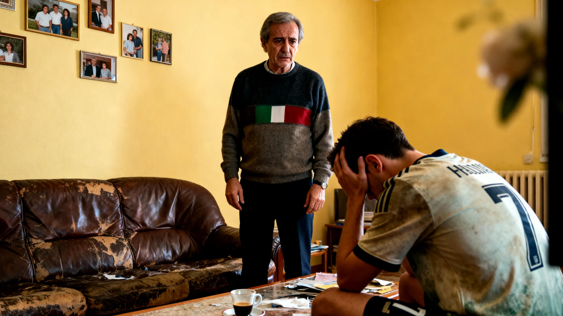 Un papà fatica a gestire le emozioni intense del figlio giovane adulto, che manifesta ansia, frustrazione o rabbia in modo esplosivo o chiuso, creando distanza emotiva e incomprensioni nel rapporto"