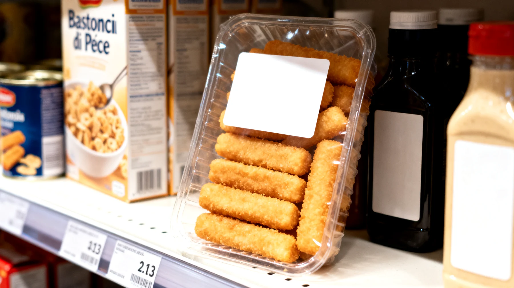 Bastoncini di pesce"